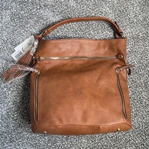 NWT soft brown purse